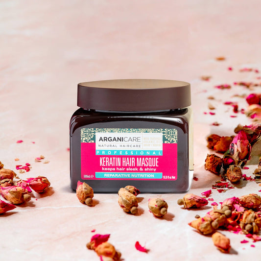 Mascarilla de queratina reparadora y nutritiva