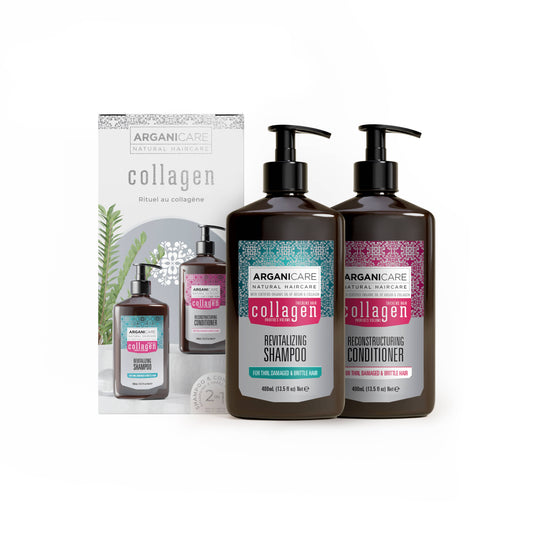 Set champú + acondicionador Arganicare Colágeno