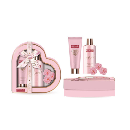 Set de corazones belle luxury for love de regalo para mujer
