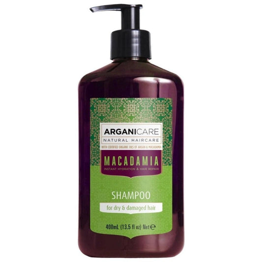 Champú macadamia Arganicare hidratante 400ml